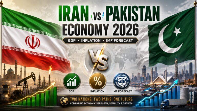 Iran vs Pakistan Economy 2026: GDP, Inflation & IMF Forecast